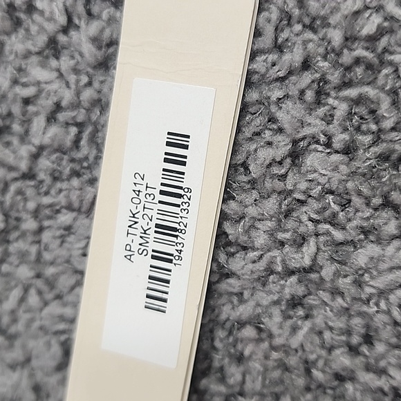 SKIMS GIRLS COZY TANK IN SMOKE 2T/3T/ NWT - Picture 2 of 8